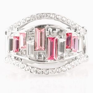 Ring - Treasure Chest Charm Pink